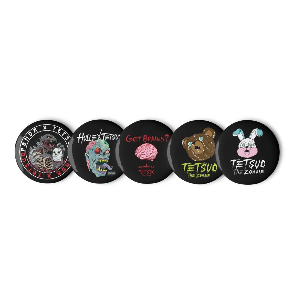 Zombie Gang Pin Buttons product image (4)