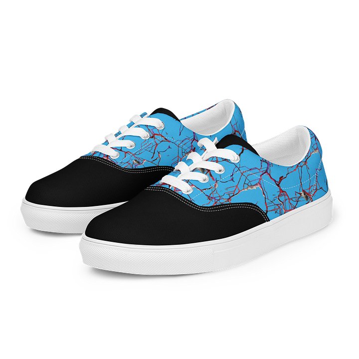 Neural Static // Low-Top Tech-Noir Sneakers product image (2)