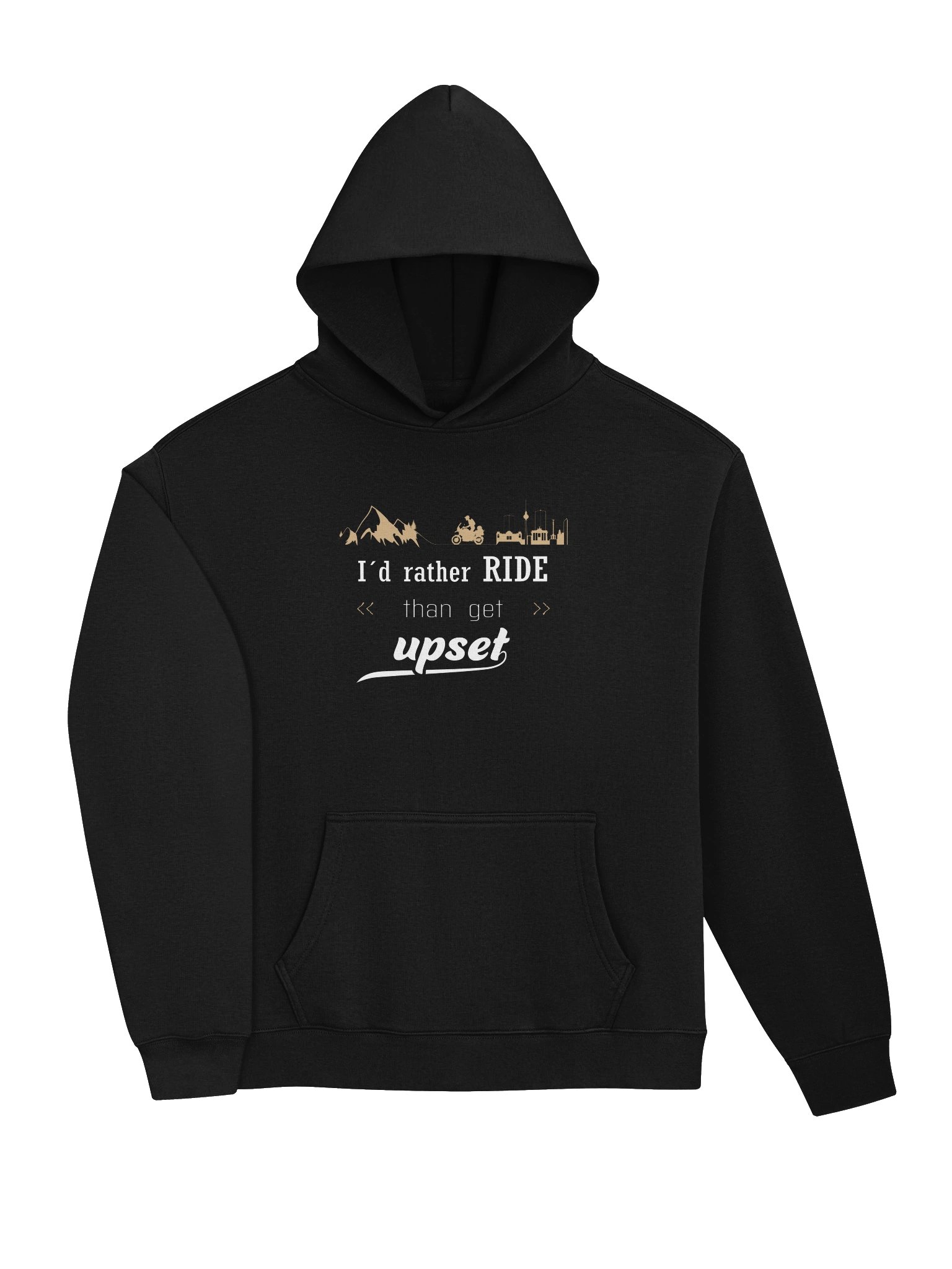 I'd rather RIDE than get upset | MEN’S Hoodie product image (48)