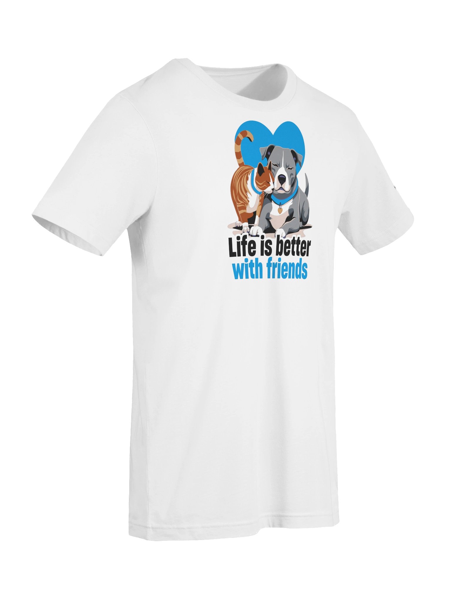 Life is better with friends - T-shirt product image (3)