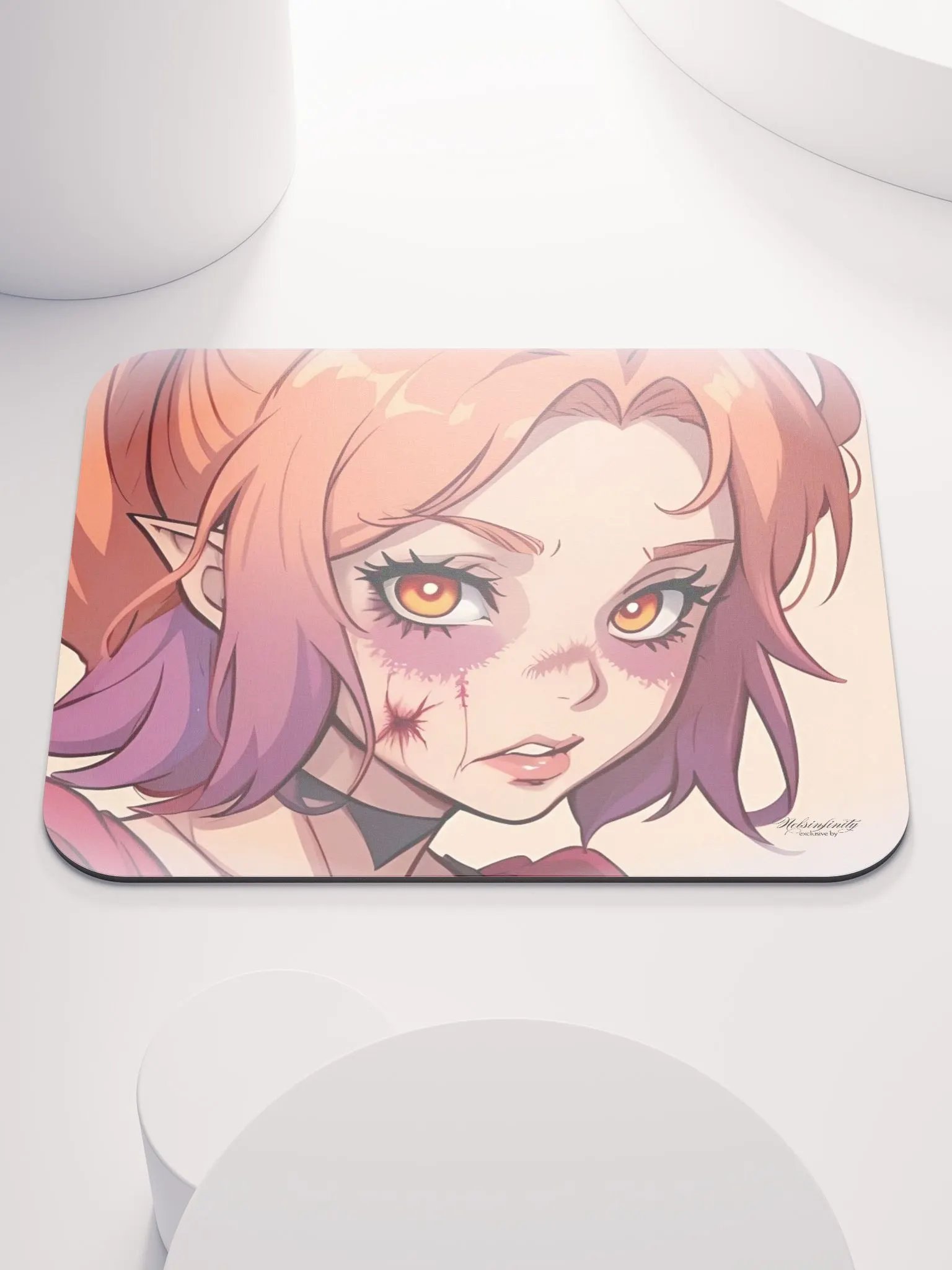 V3 Zombie Anime Expression Mouse Pad product image (1)