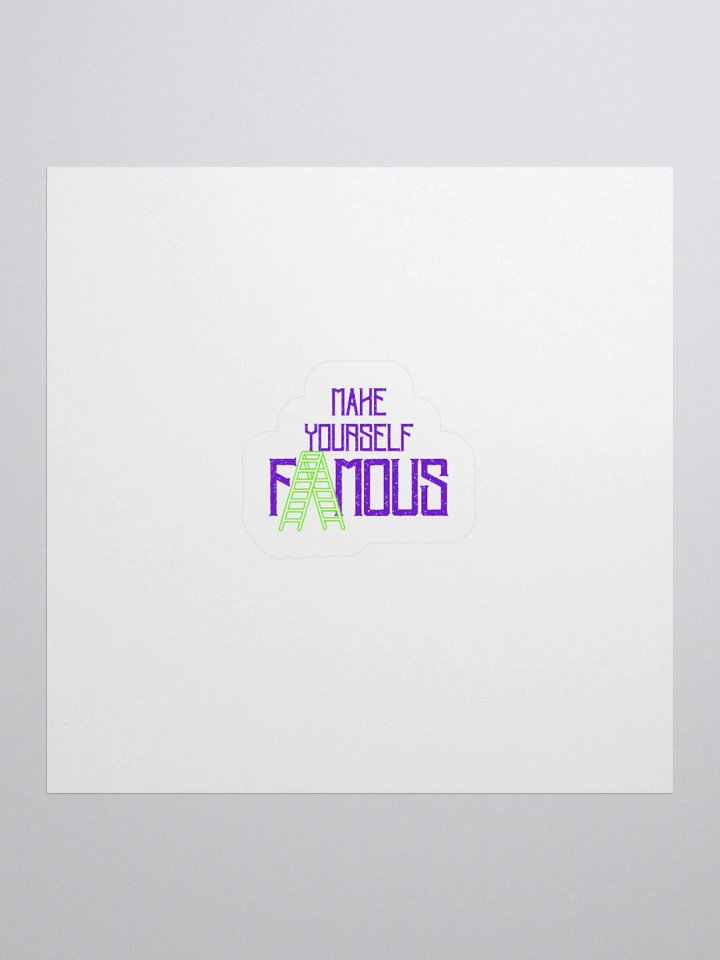 MakeYourselfFamous Stickers product image (2)
