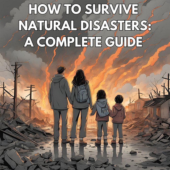 HOW TO SURVIVE NATURAL DISASTERS: A COMPLETE GUIDE (eBook) product image (1)