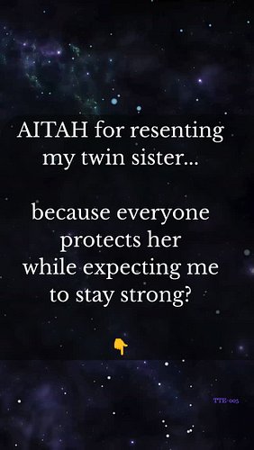 Everyone sees the sister who needs saving, but no one asks what it costs the sister beside her. Read the full story in the fi...
