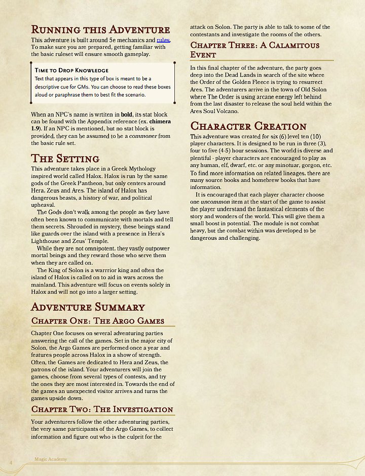 The Order of the Golden Fleece | 5e Module product image (2)