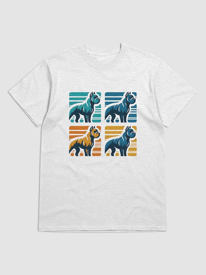 Vintage Pastel Cane Corso T-Shirt – Light and Classic Look product image (1)