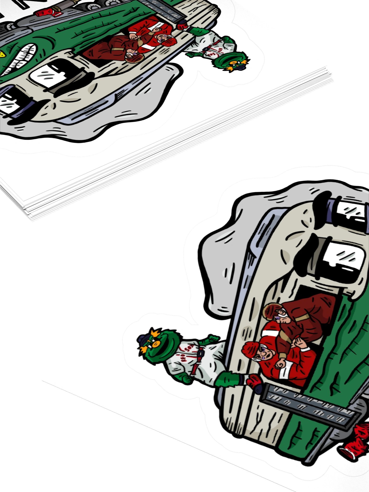 GREEN LINE STICKER product image (11)