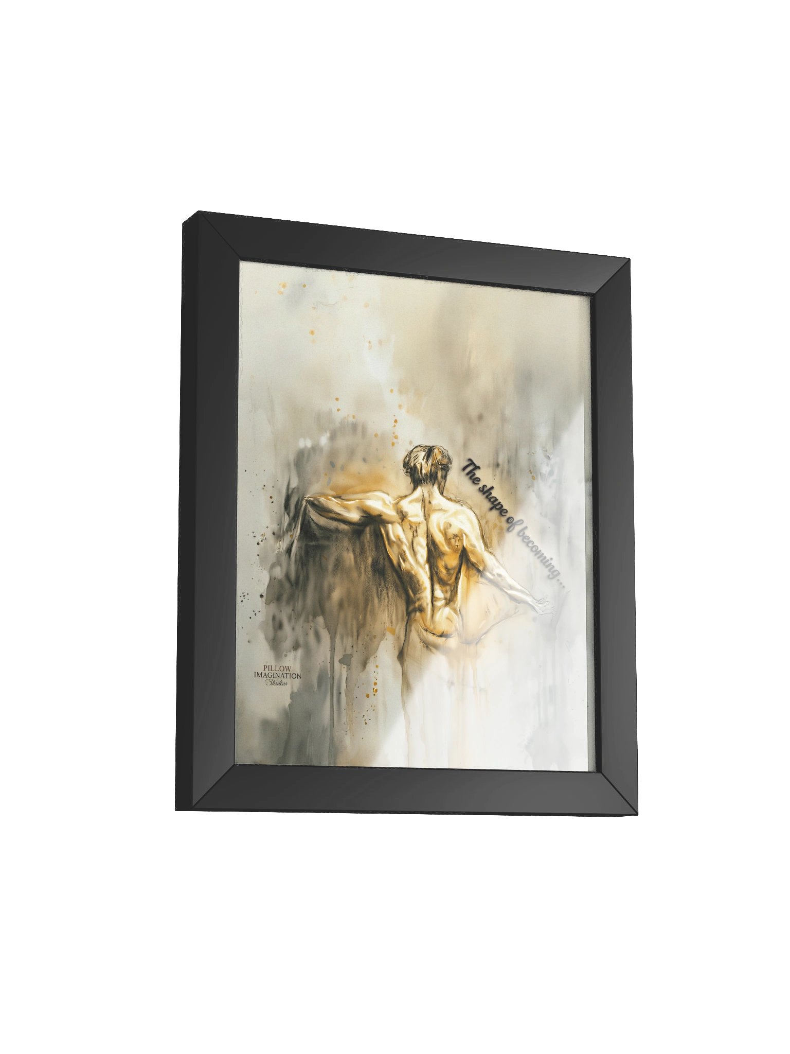 The Shape of Becoming — Framed Print product image (3)