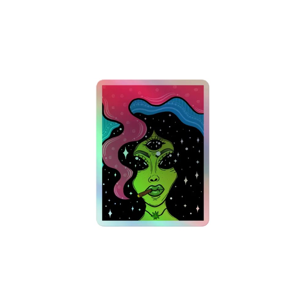 Alien Lady Sticker product image (1)