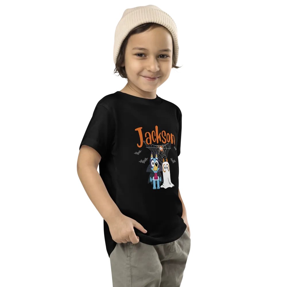Toddler Custom Bluey Halloween T-Shirt (Homemade) product image (3)