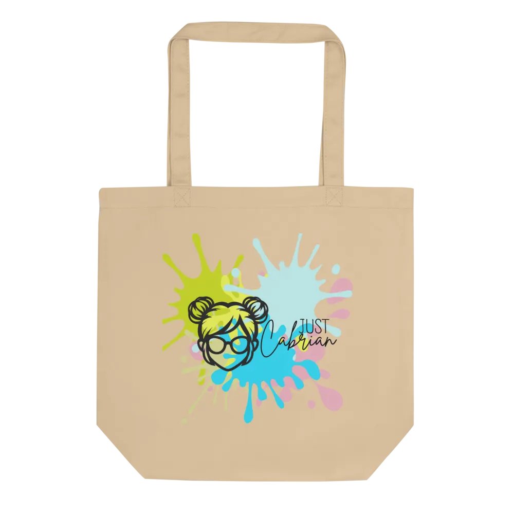 JustCabrian SPLAT! Eco-Friendly Organic Cotton Twill Tote Bag product image (2)
