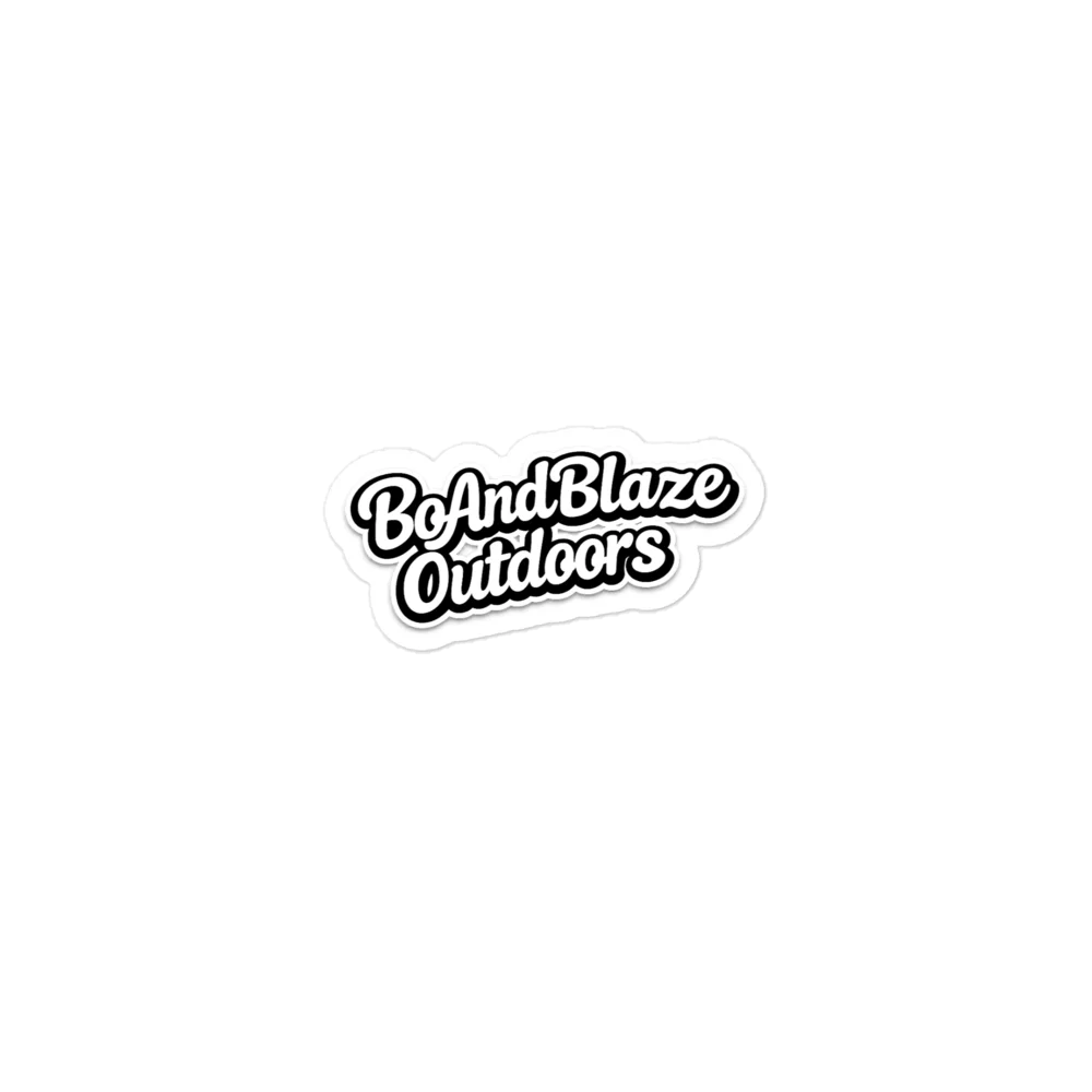 🐾 Bo & Blaze Outdoors Logo Sticker product image (1)