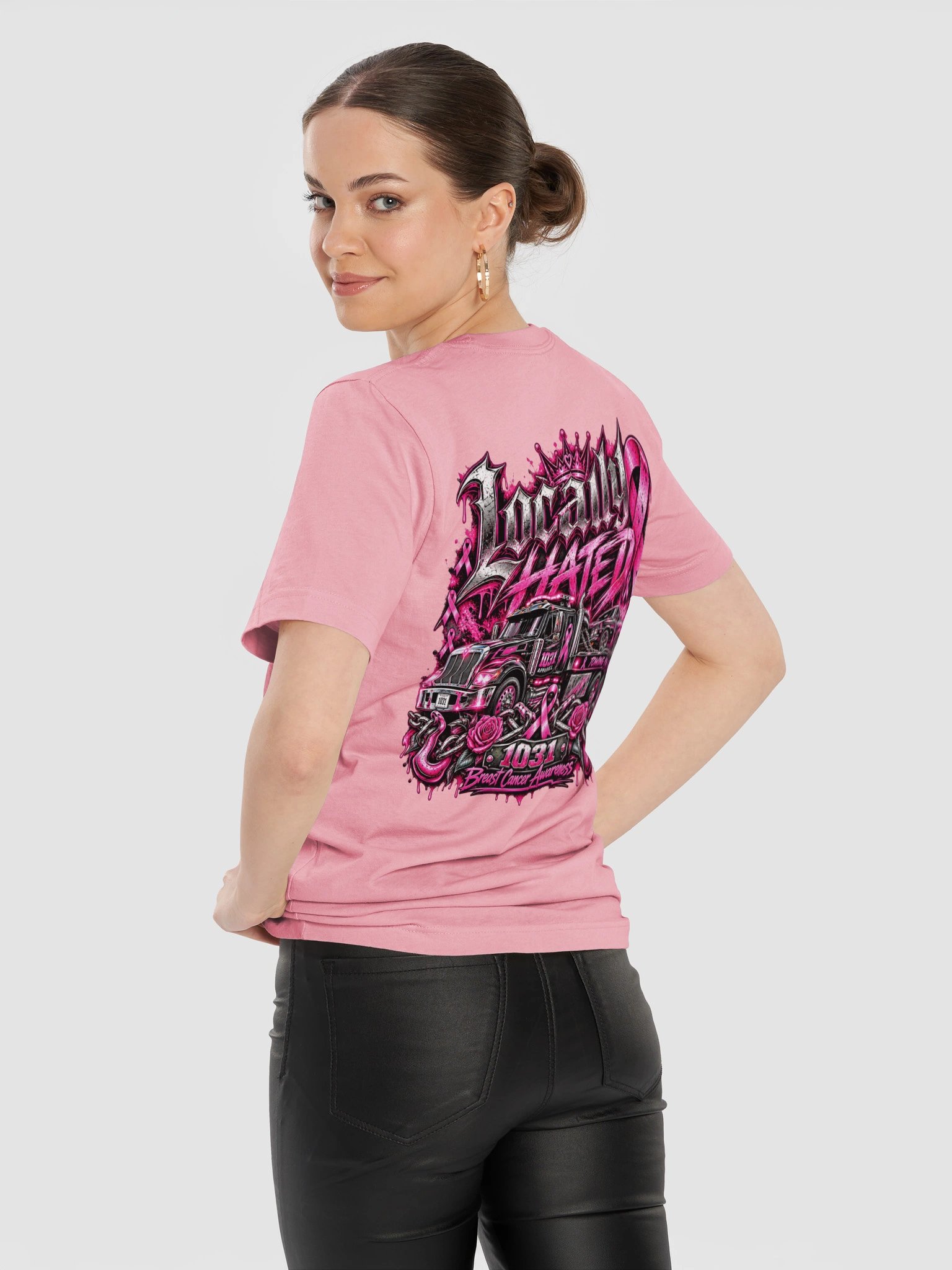 LOCALLY HATED LADIES BREAST CANCER AWARENESS CROWN product image (1)