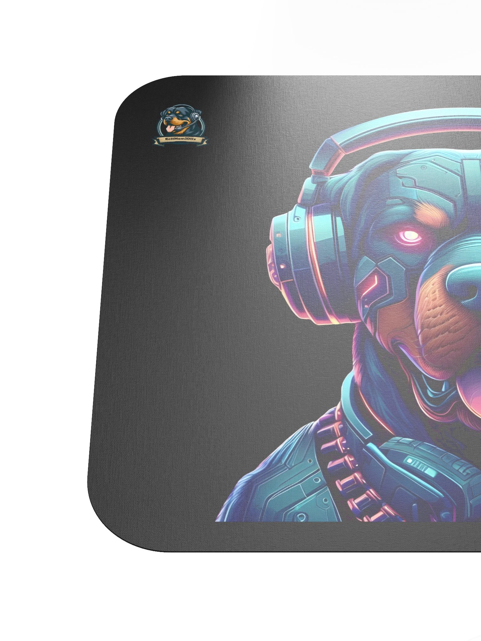Cyber Rottie Mouse Pad product image (6)