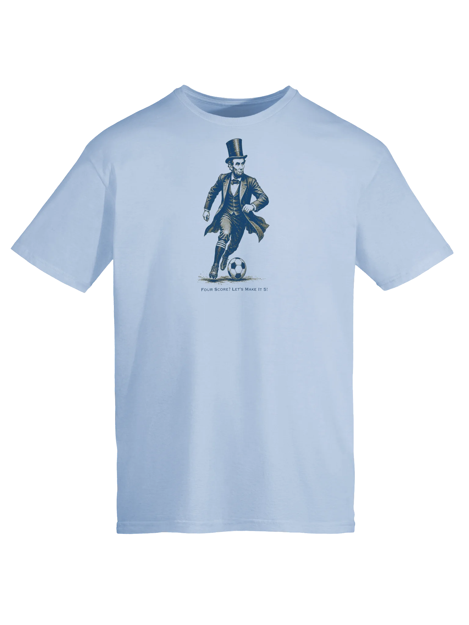 Four Score? Let’s Make It 5! Soccer Tee product image (25)