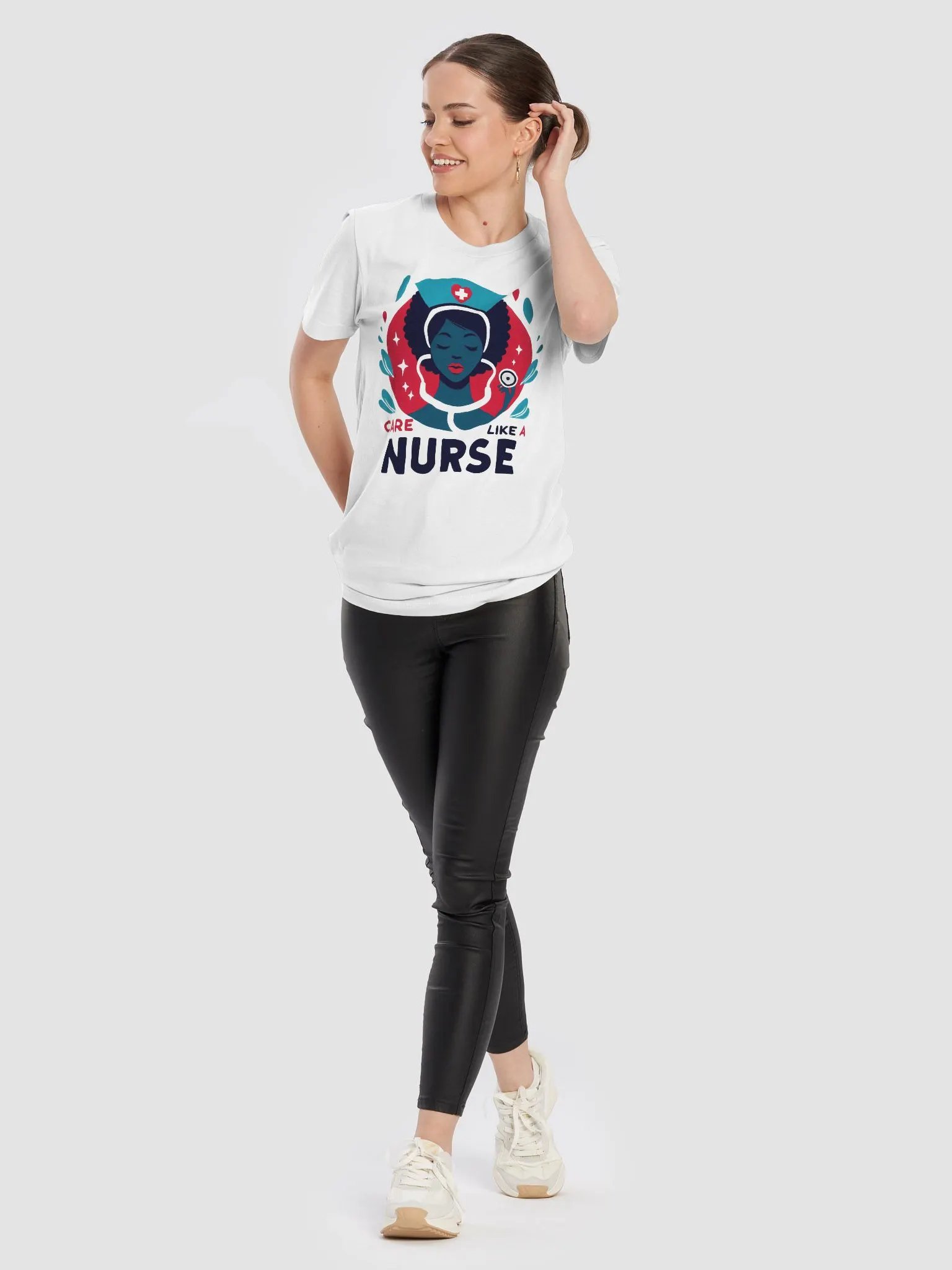 Nurturing Nurse Halo T-Shirt product image (103)