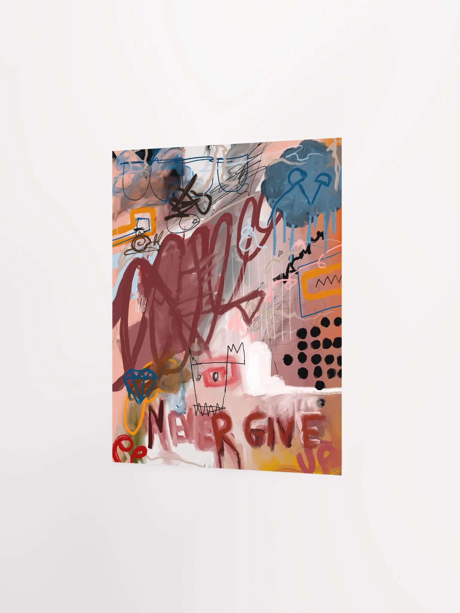 'Never Give Up' Poster product image (4)