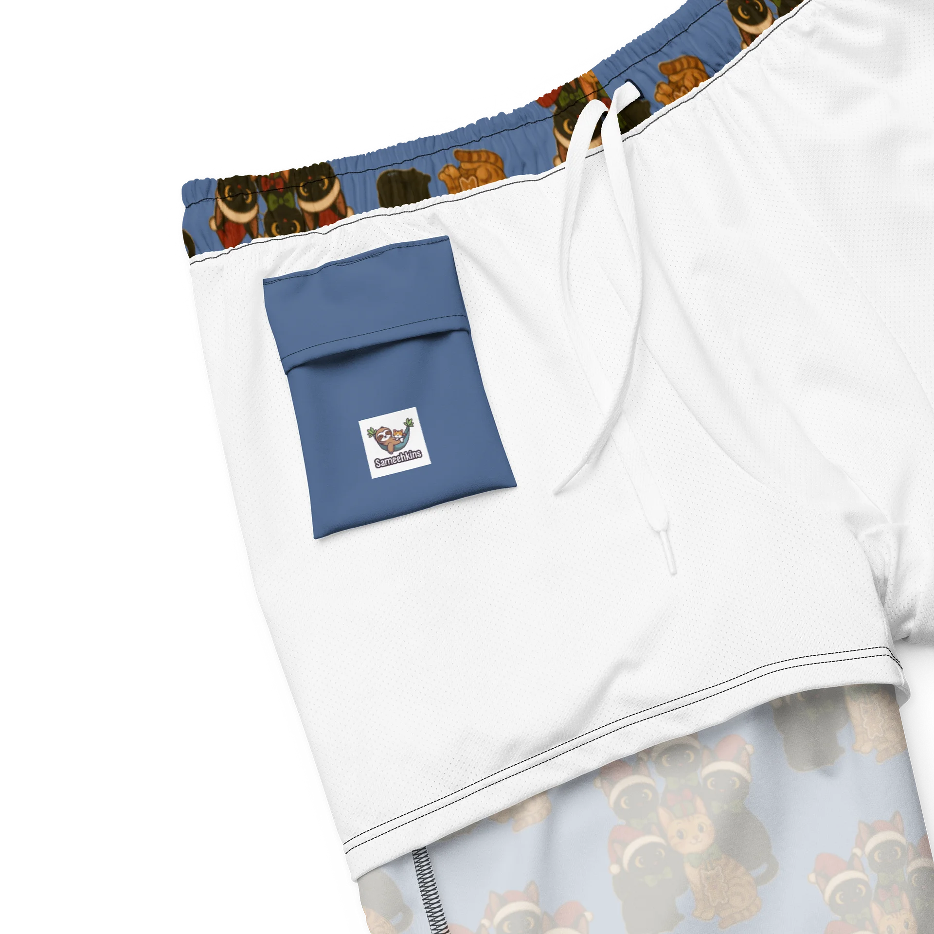 Cat brigade winter Swim Trunks product image (8)