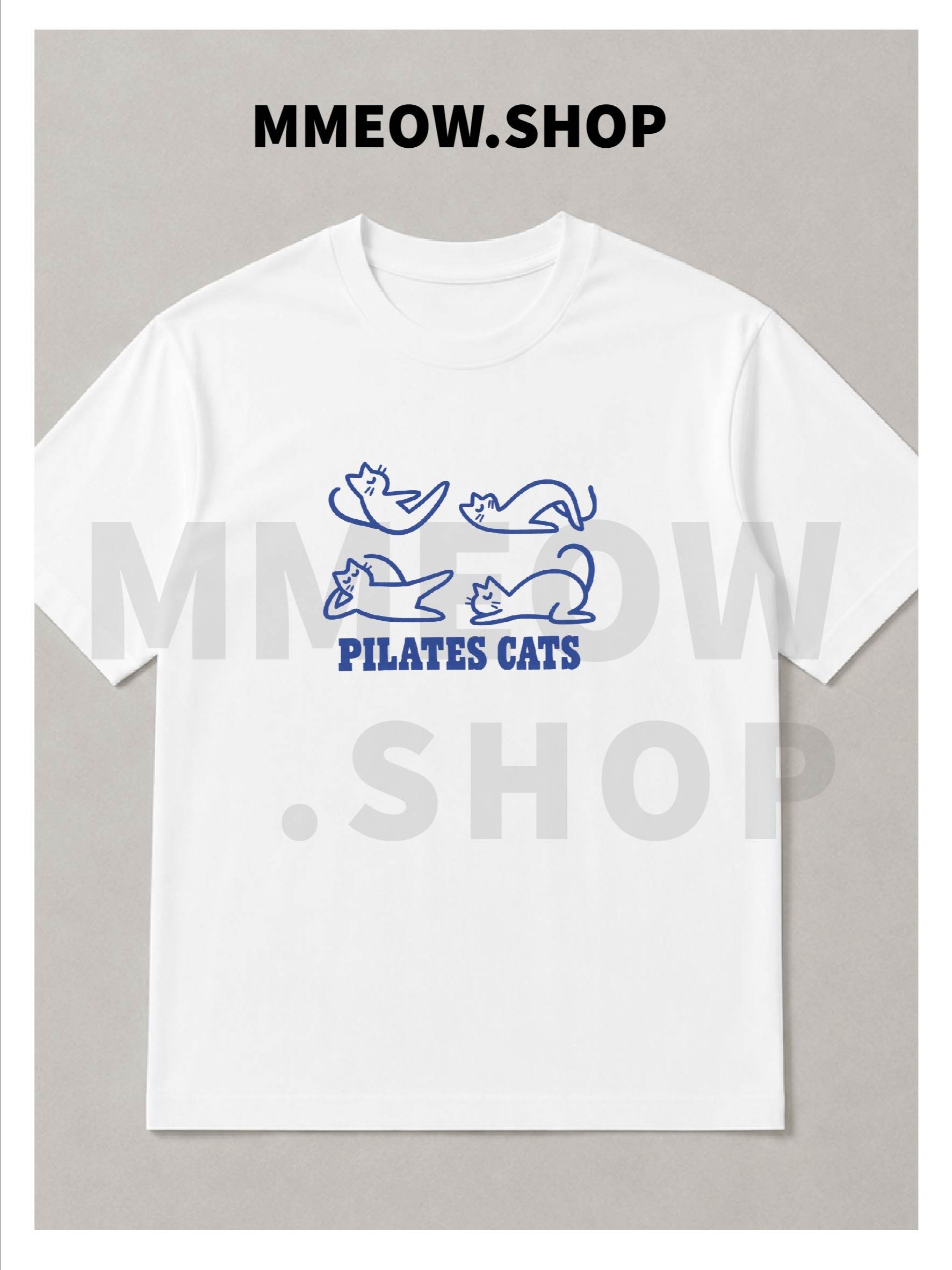 PILATES CATS T - SHIRT PRINTED product image (106)