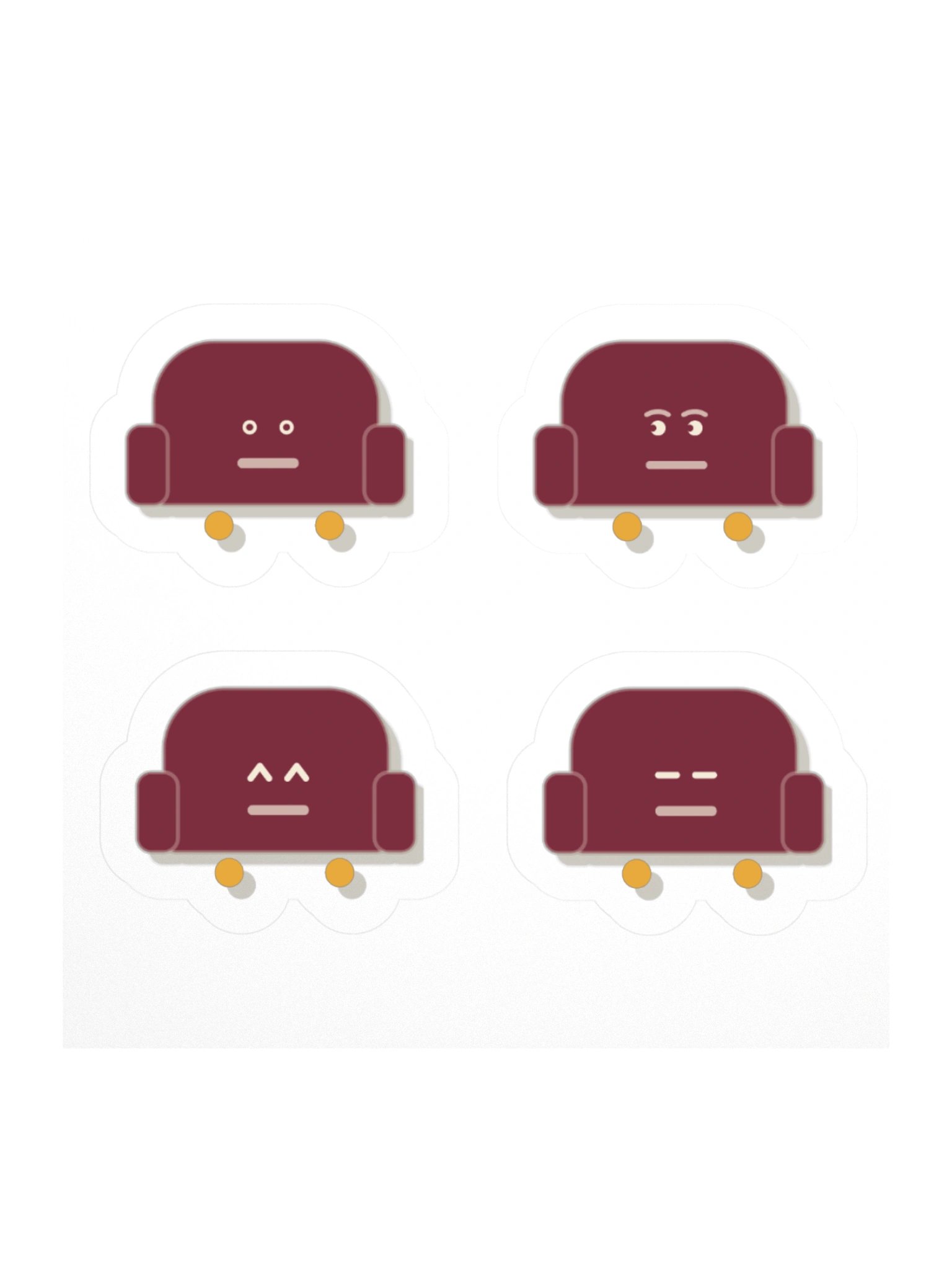 Four Couch Stickers product image (1)