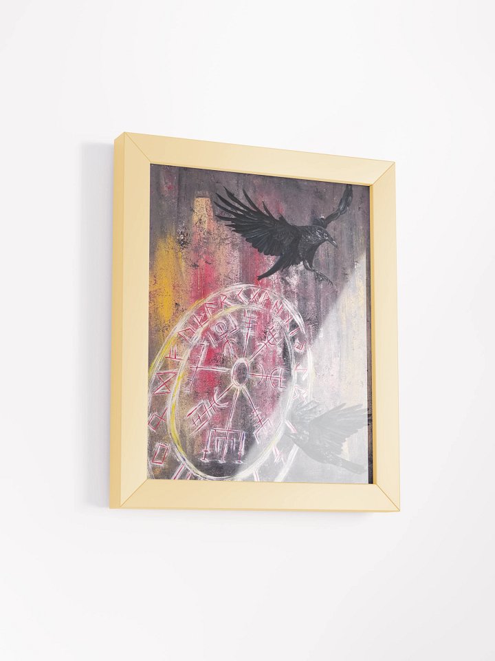 Hither Huginn Thither Muninn Framed Print product image (8)