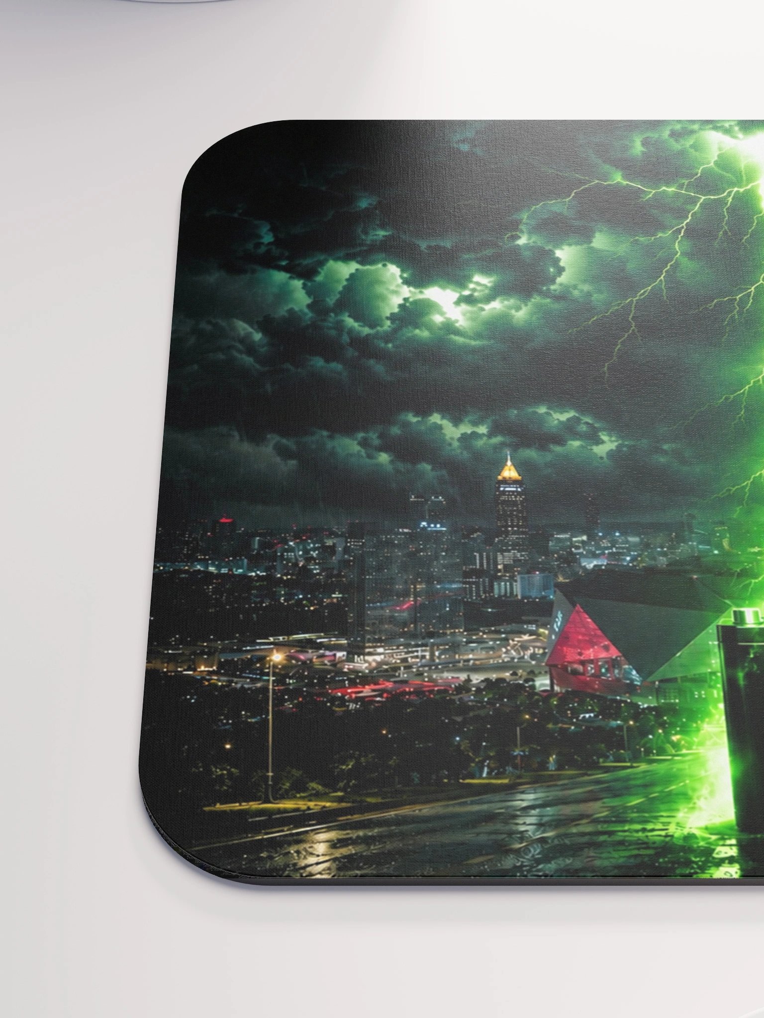 Recharged Lightning City Mouse Pad product image (6)