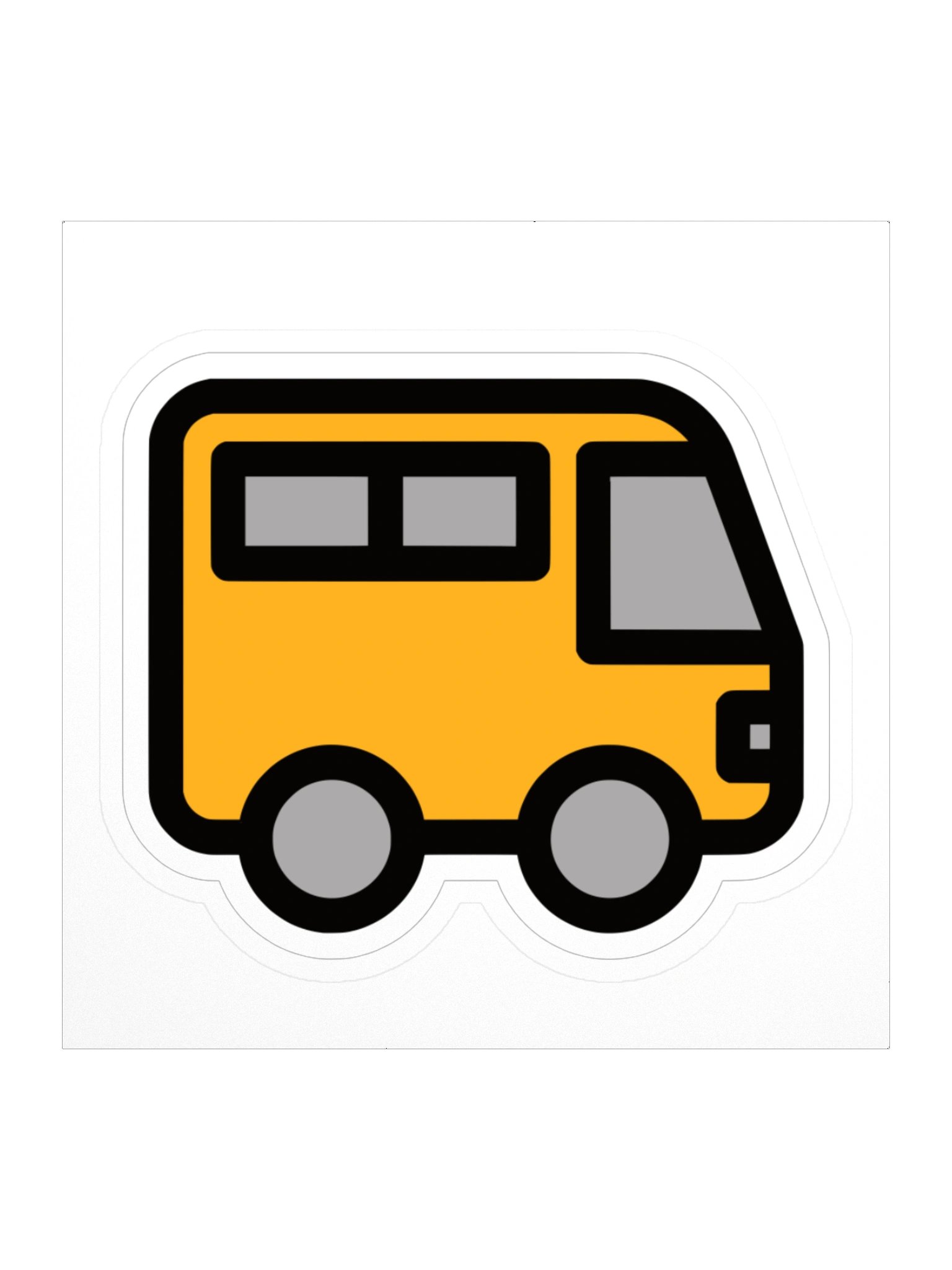 Abfahrt! Sticker – Classic product image (1)