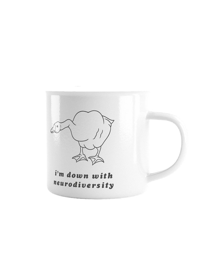 Are you down with neurodiversity, and love a good enamel camping mug? product image (1)