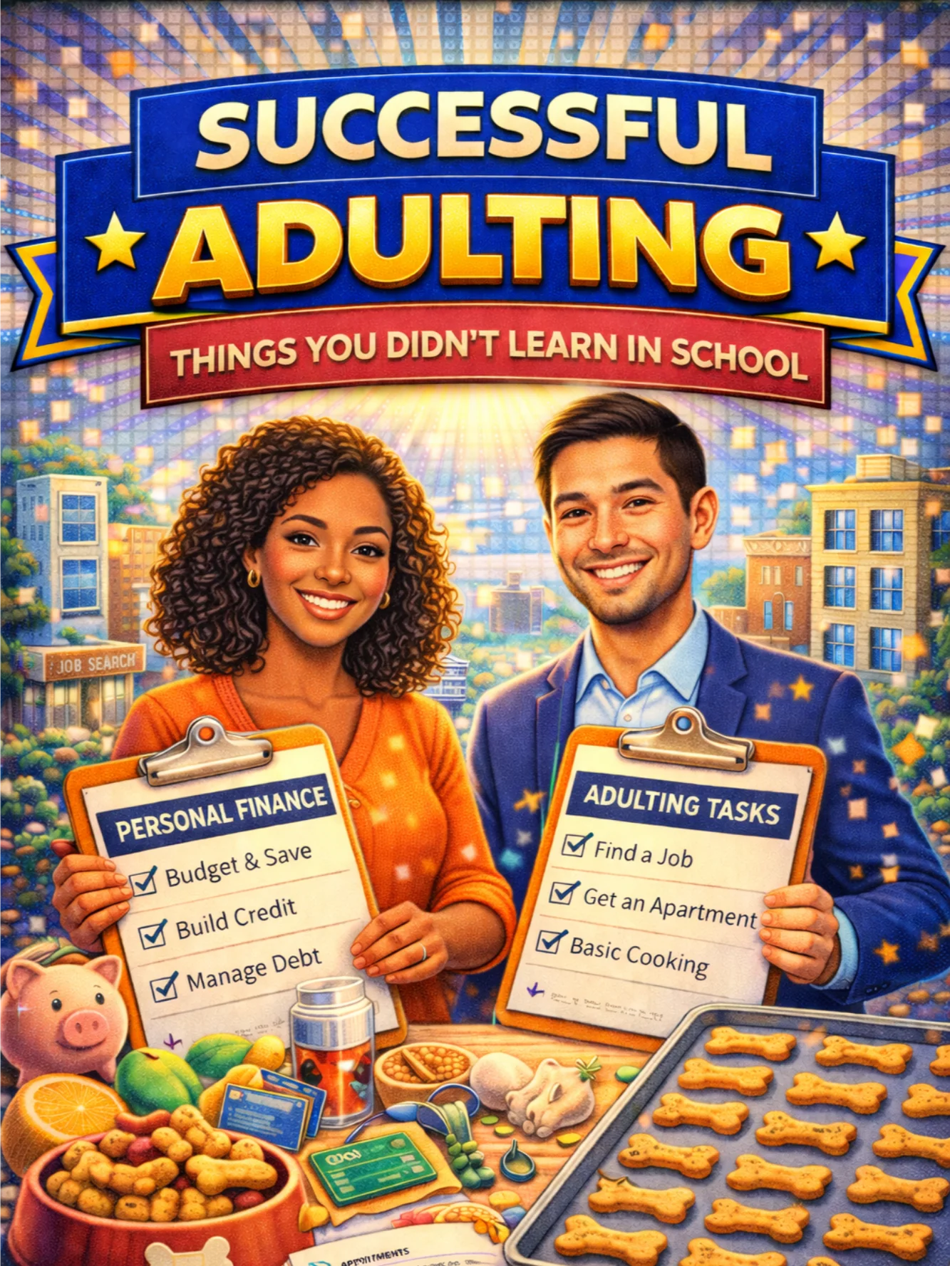 Successful Adulting: Things You Didn't Learn in School, More than 300 Pages, Automatic Digital Download product image (1)