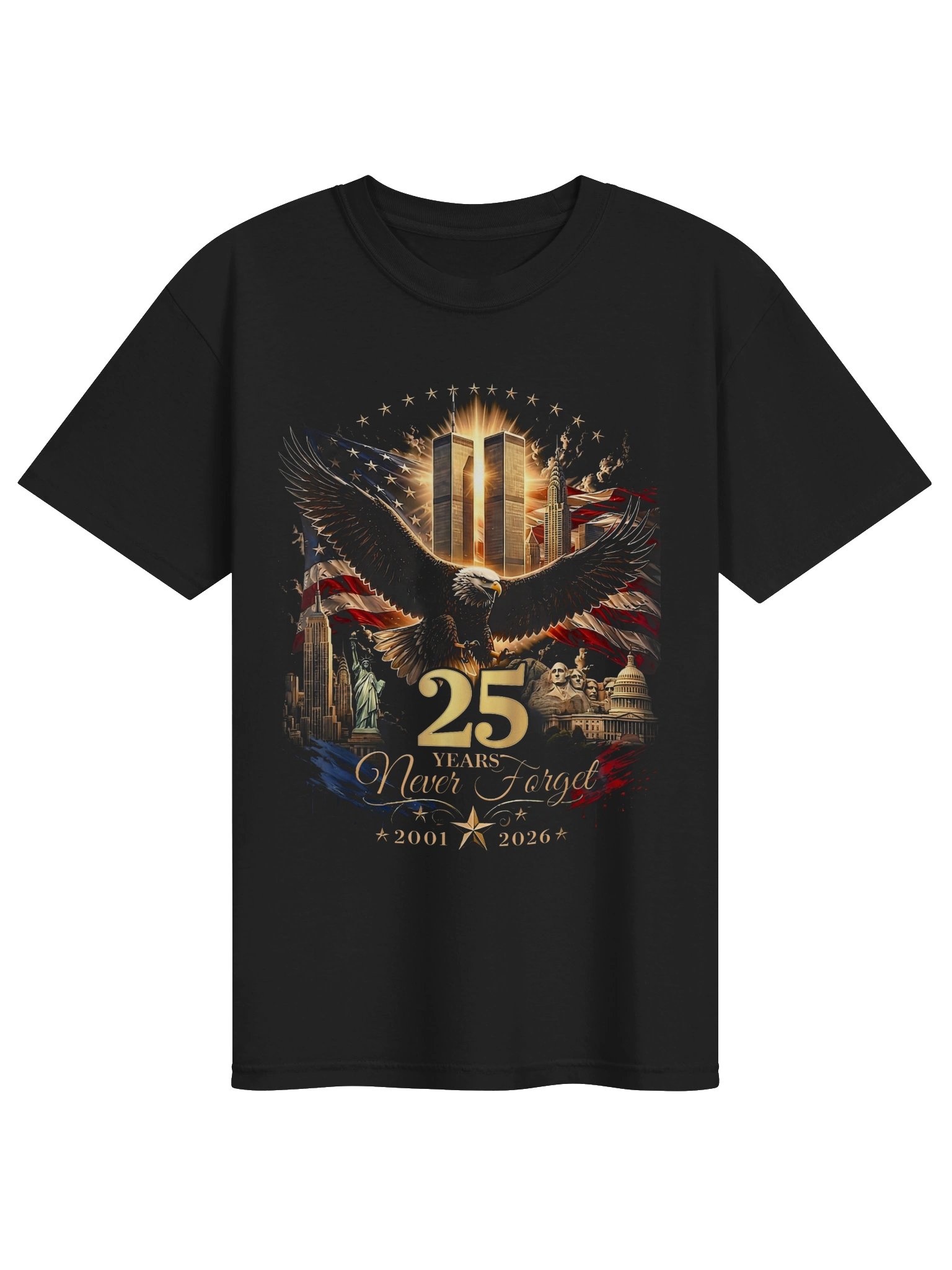 Remember Honor Unite 25th Anniversary 9 11 T-Shirt product image (2)