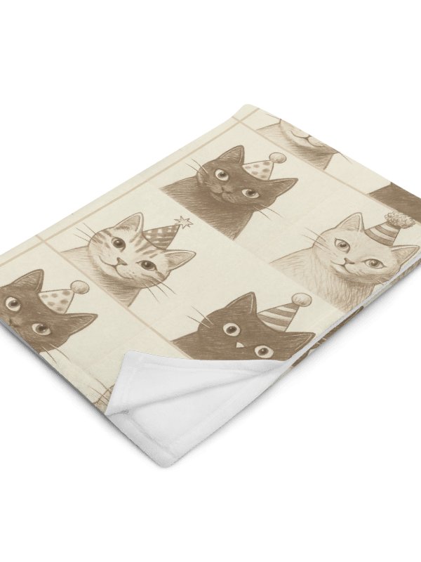 Party Cats Throw Blanket product image (3)