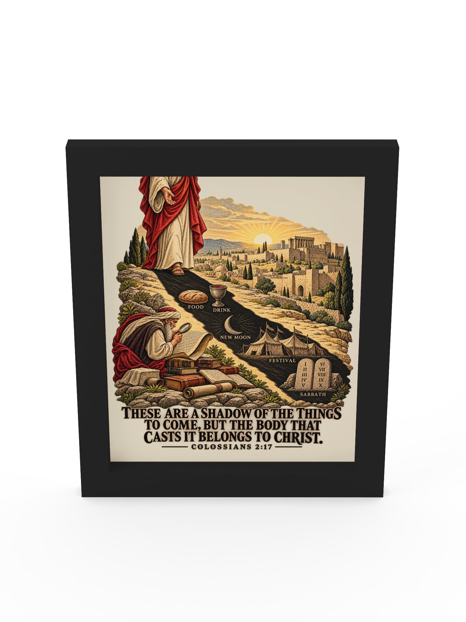 Body and Shadow Framed Wall Art product image (5)