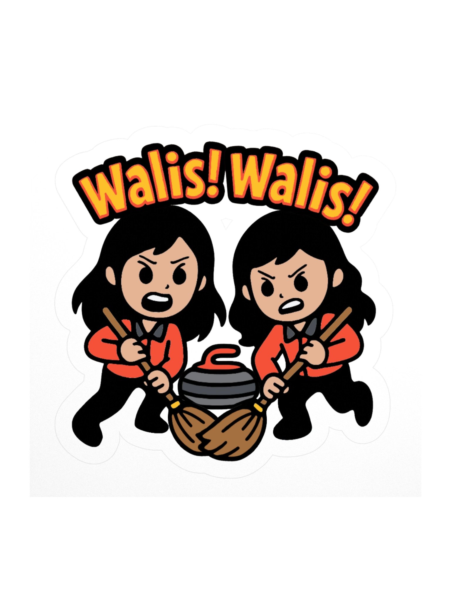"Walis! Walis!" Sticker product image (1)