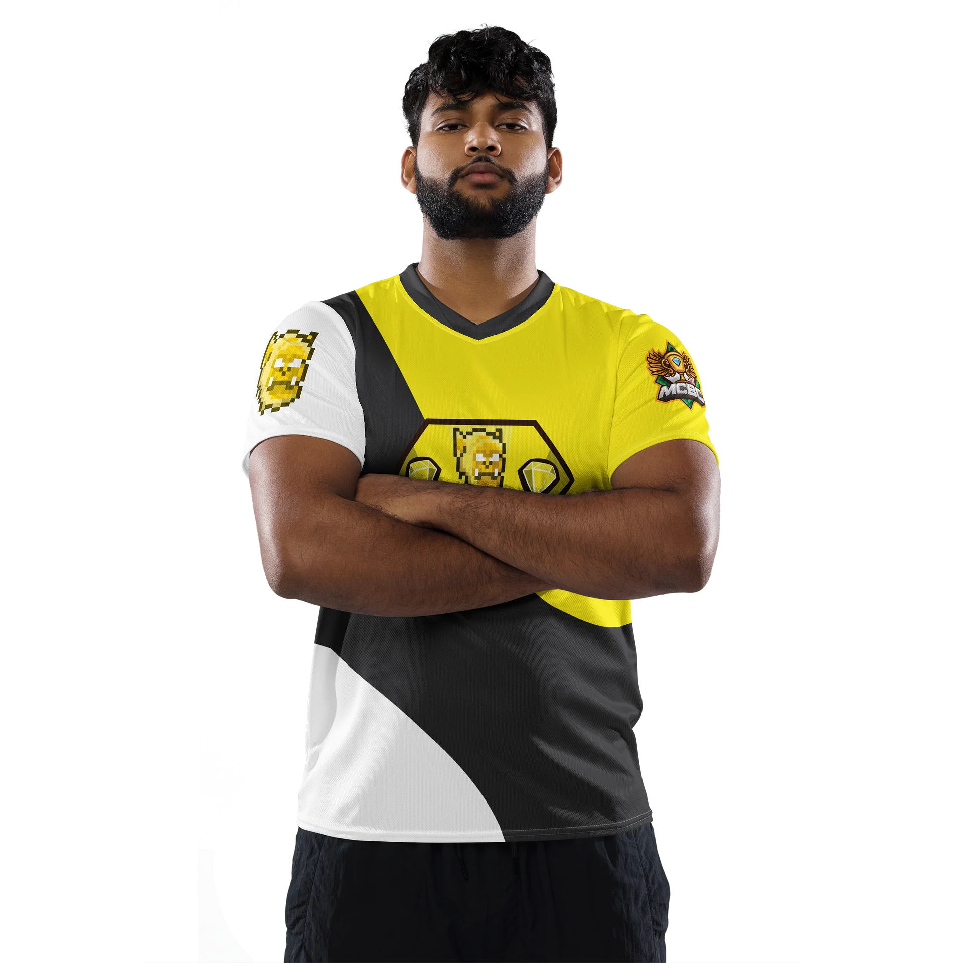 Yellow Yetis Team Jersey product image (2)