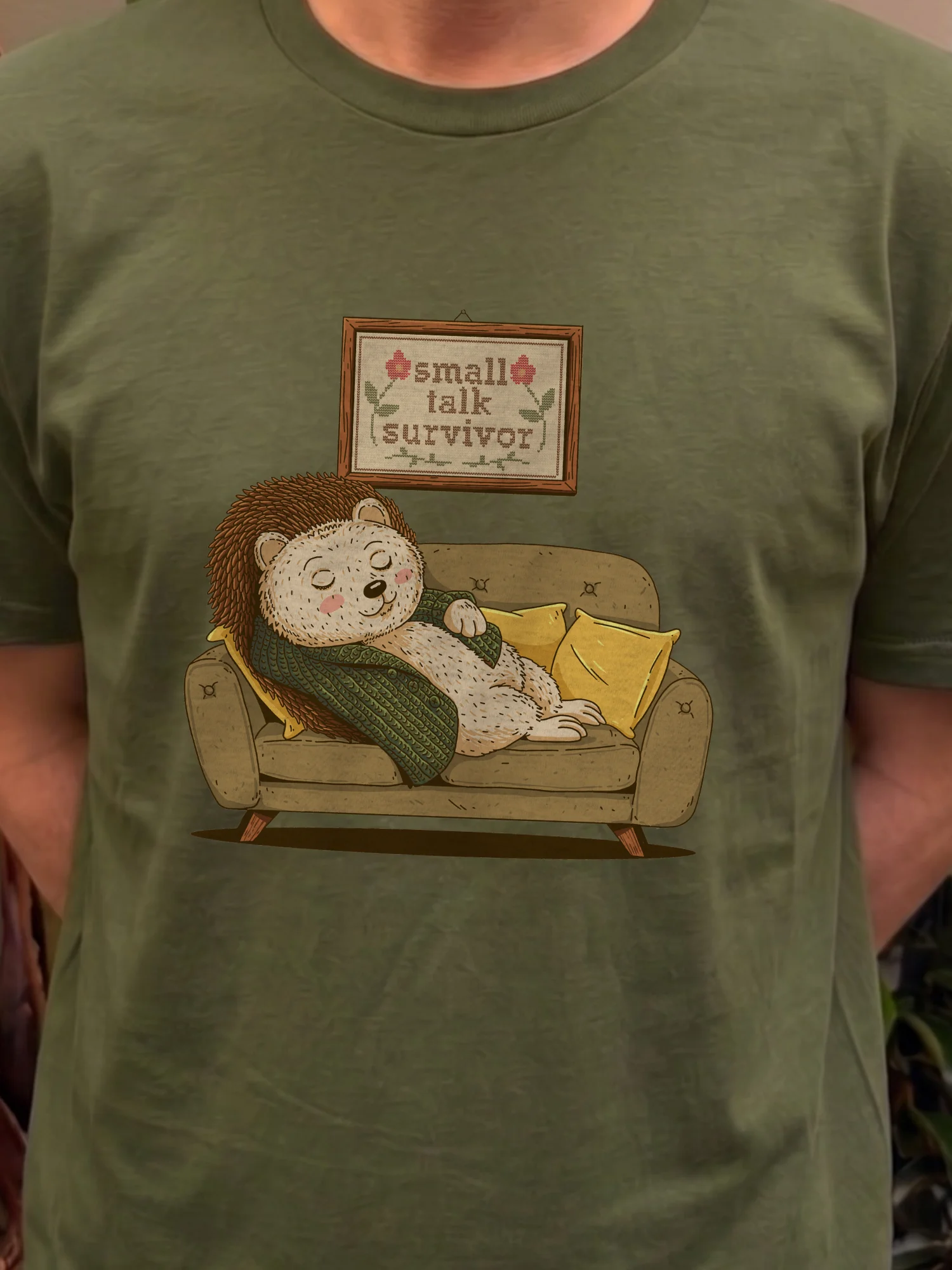 Small Talk Survivor Unisex Tee product image (1)