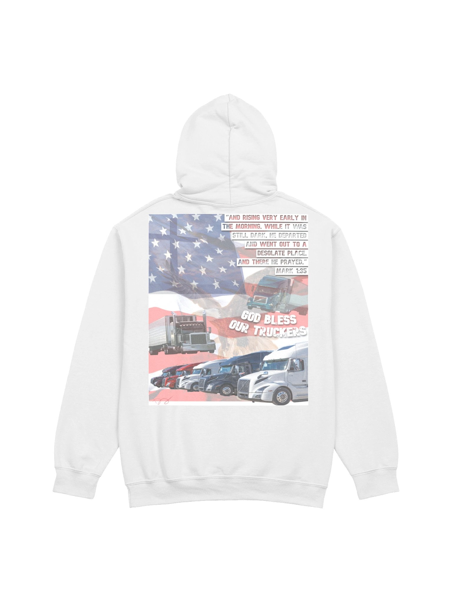 GOBBLESS OUR TRUCKERS (HOODIE) product image (2)