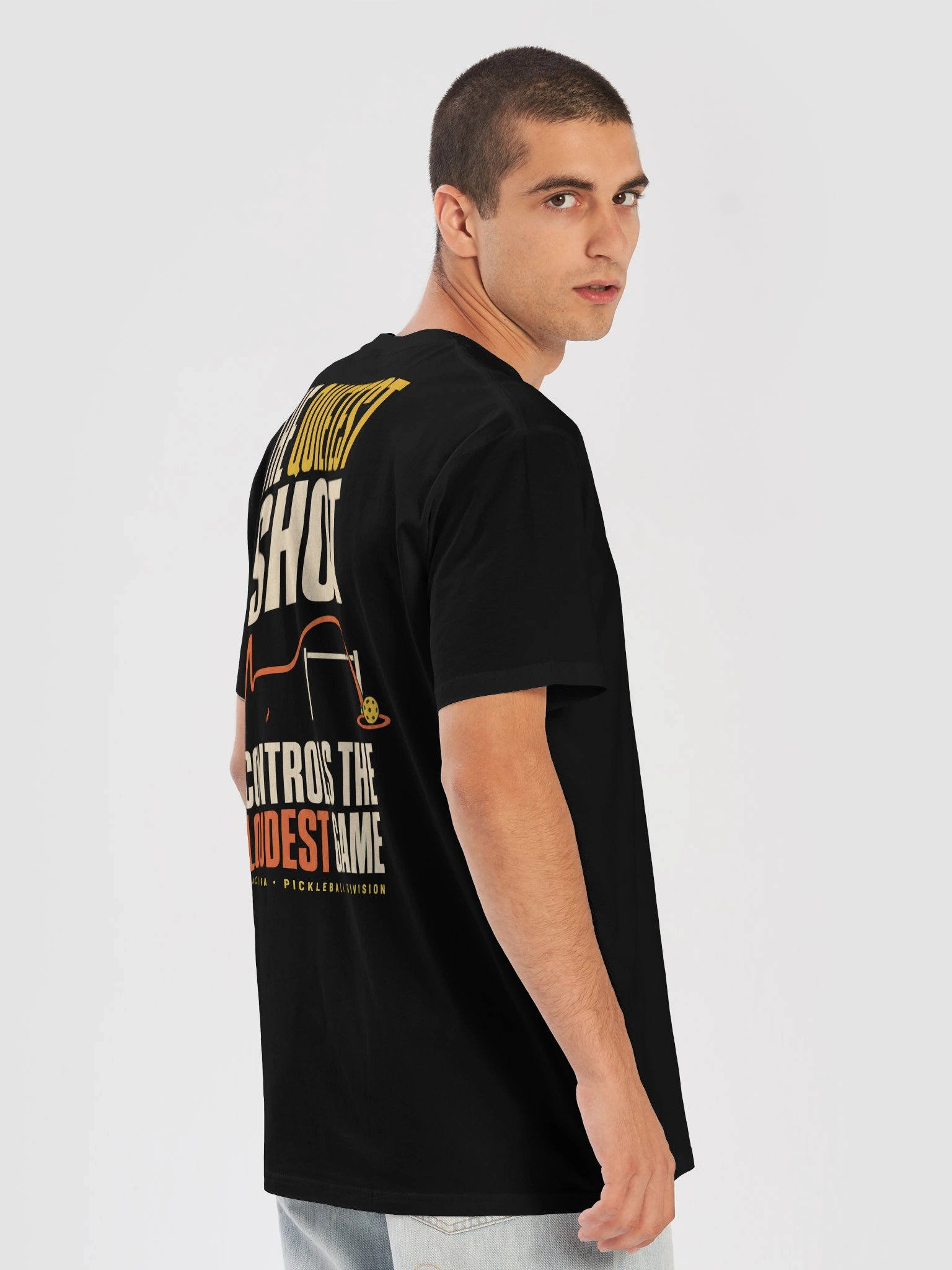 The Quietest Shot Pickleball Tee product image (4)
