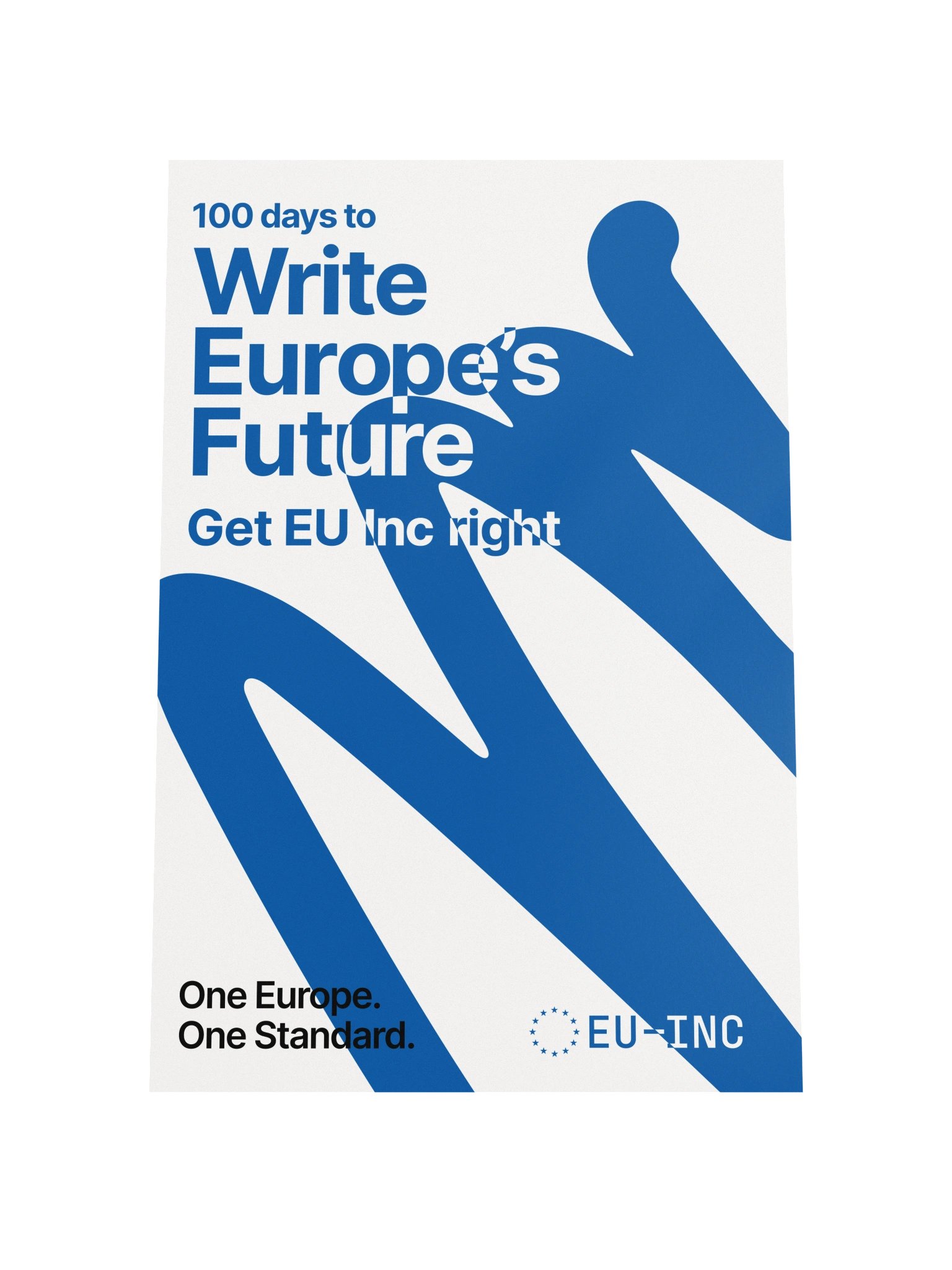 Poster White - Write Europe's Future product image (4)