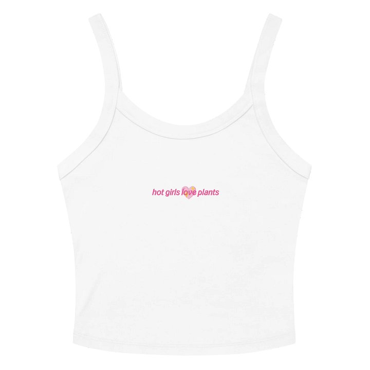 HOT GIRLS 💖 PLANTS - Mid-Length Tank product image (2)
