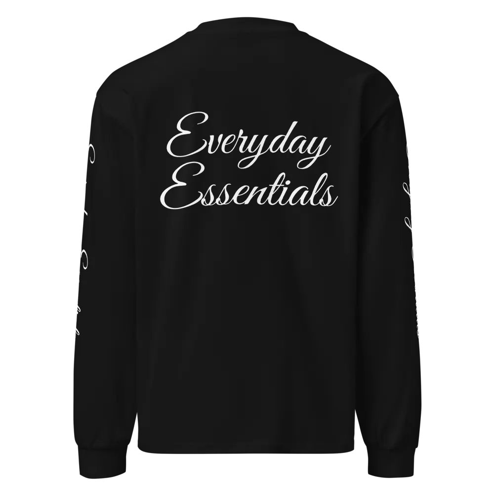 Everyday Essentials Cursive Long Sleeve Shirt product image (1)