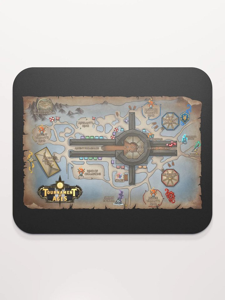 Tournament of Ages - Fairegrounds Map - Mouse Pad product image (2)