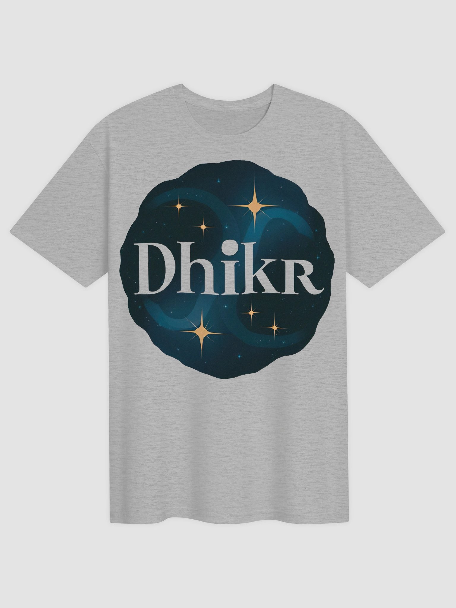 Dhikr T-Shirt | Islamic Remembrance Tee | Celestial Muslim Spiritual Streetwear product image (2)