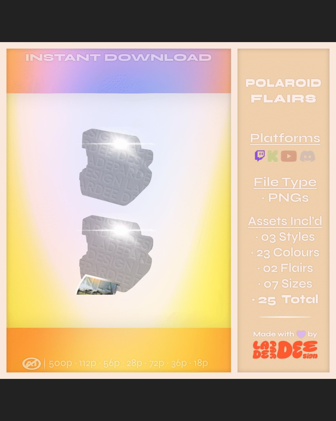 Polaroid Badges product image (3)