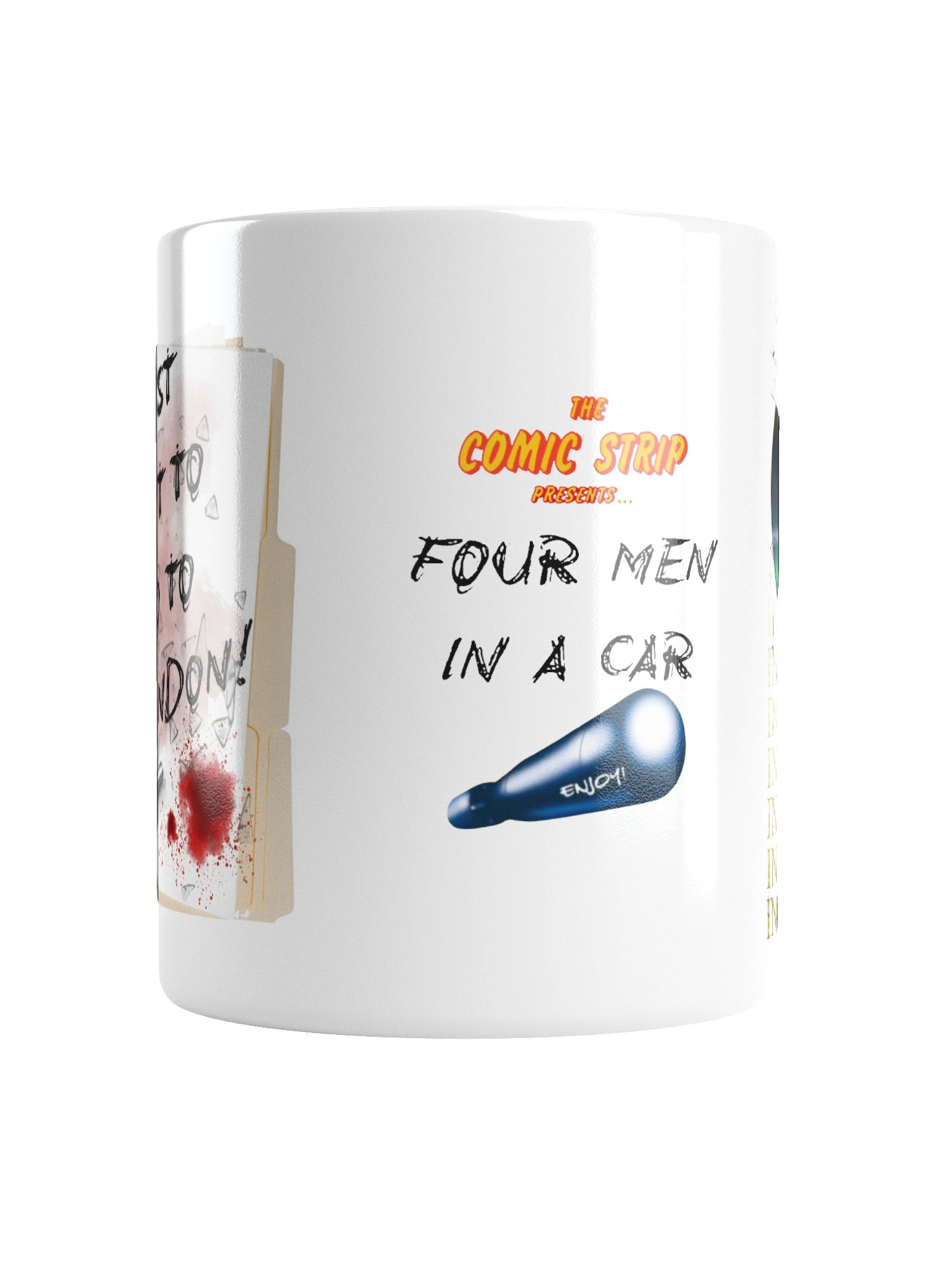 Four Men in a Car Mug product image (17)