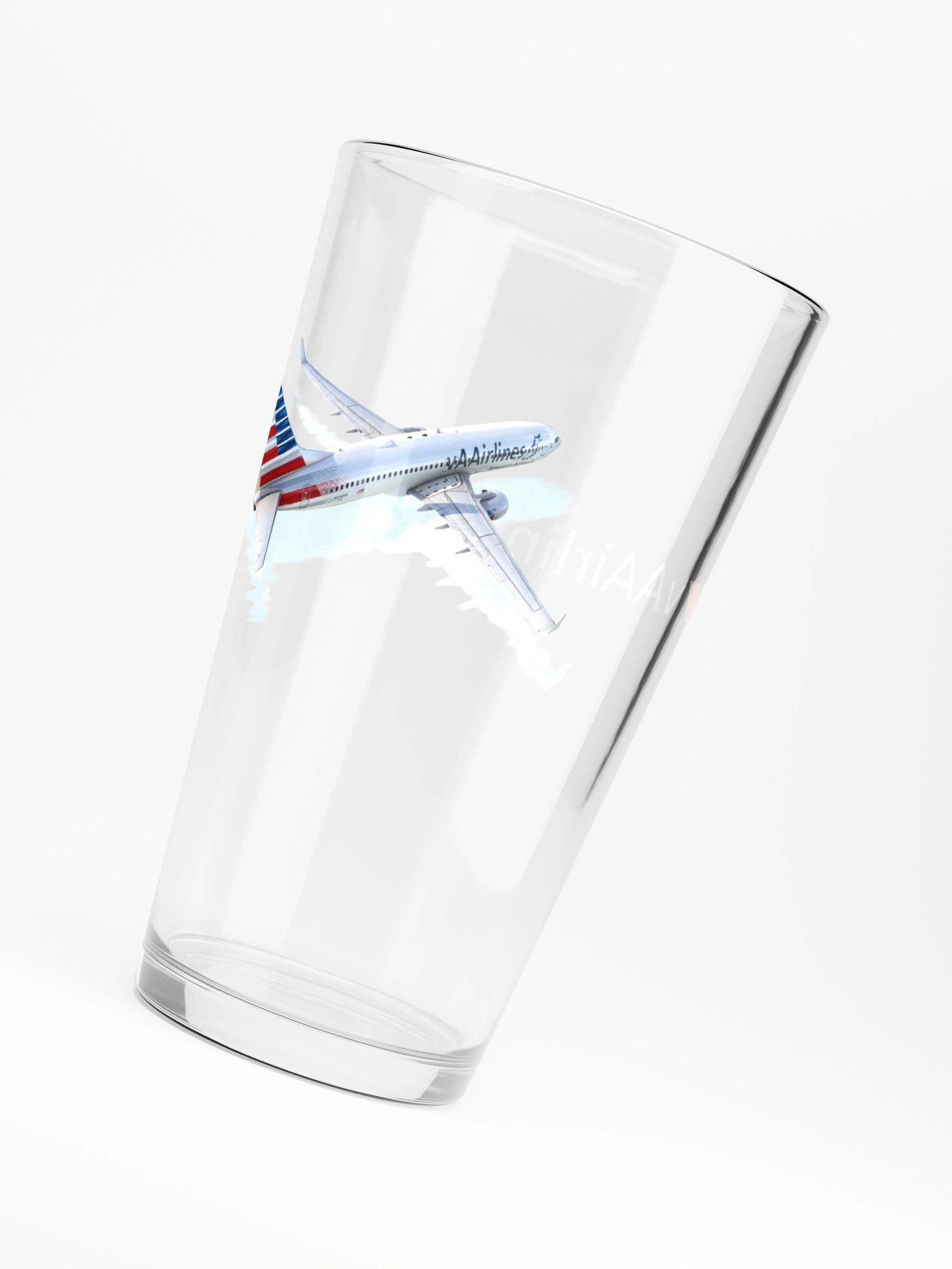 B737 5 Year Watercolor Pint Glass product image (6)