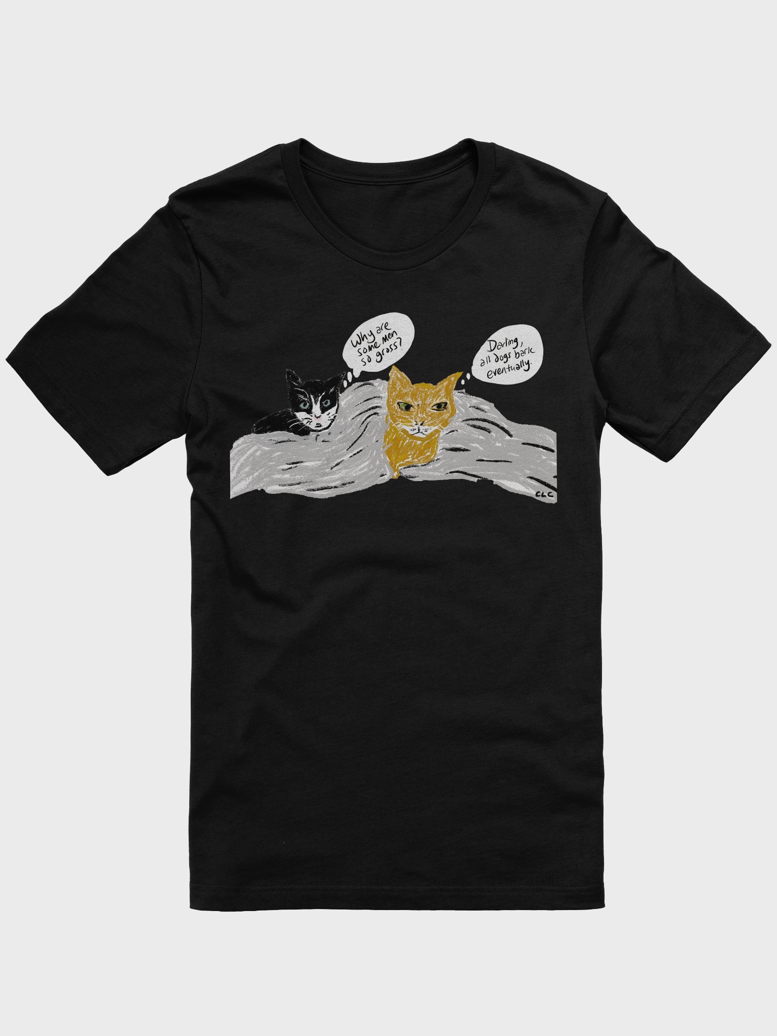 Kitties Thoughts On Men tee product image (3)