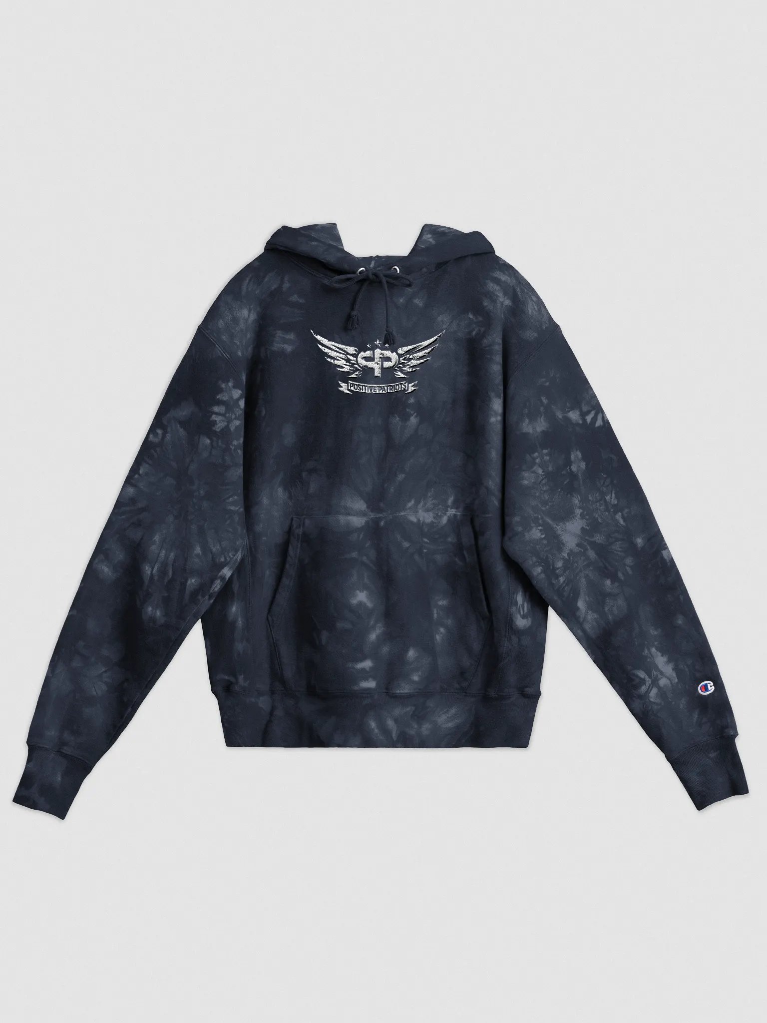 PositivePatriots™ Premium Tie-Dye Champion Hoodie product image (16)