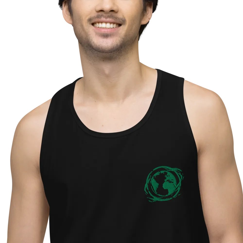 Men's Tank Top Embroidered Shills logo product image (9)