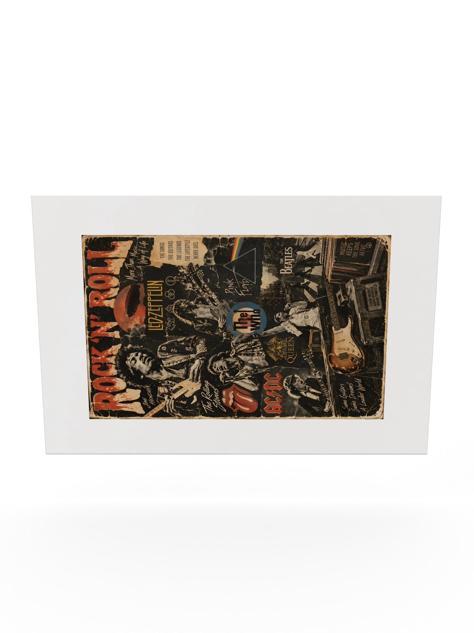 ROCK ’N’ ROLL FOREVER — Legends of the GOLDEN Era | Vintage Music Art Print 💎 product image (19)