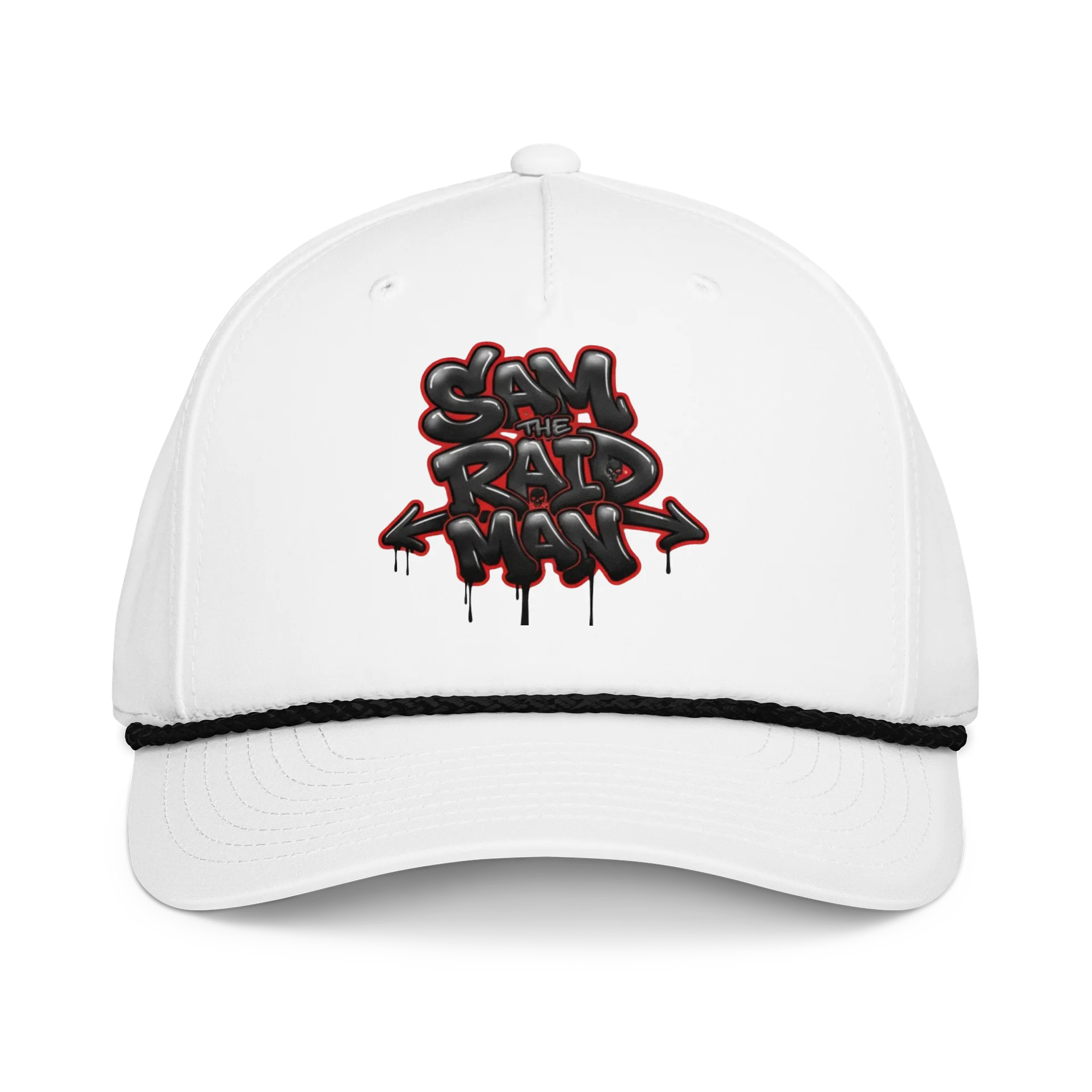 Graffiti Rope Hat (White) product image (1)